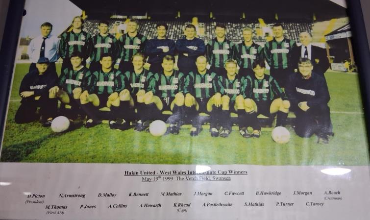 A Hakin team that won the West Wales Cup